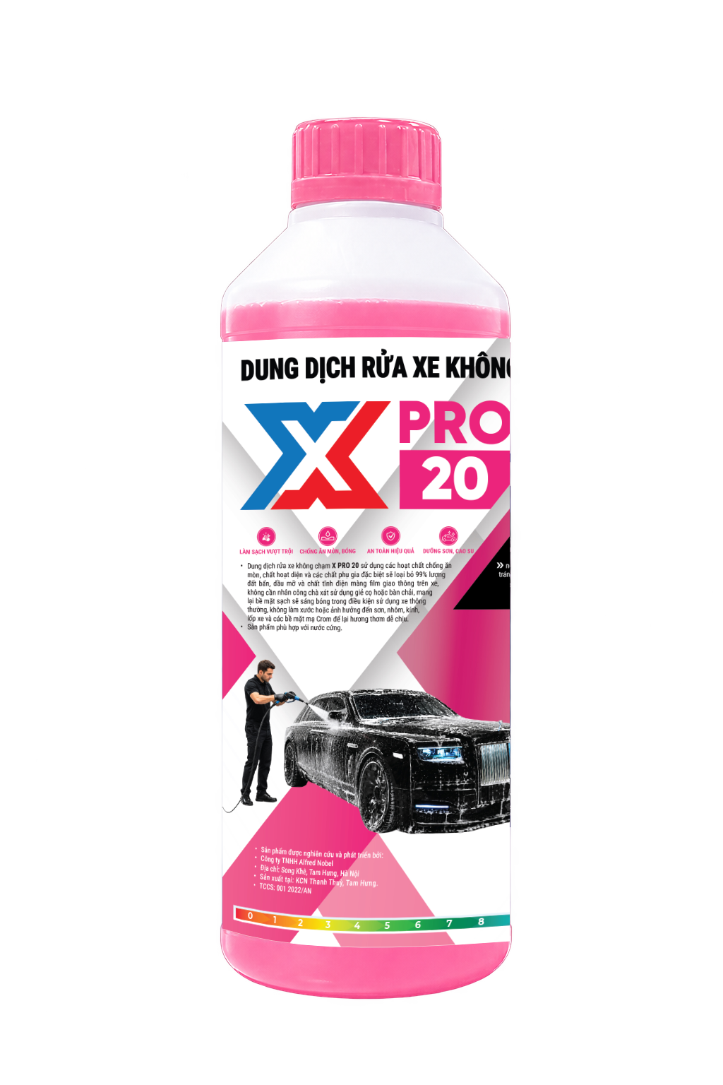 Dung dịch rửa xe không chạm XPRO 20