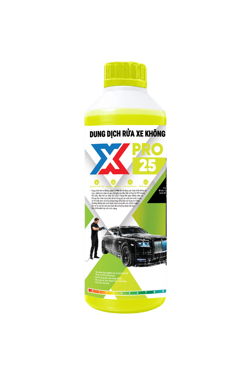 Dung dịch rửa xe không chạm XPRO 25