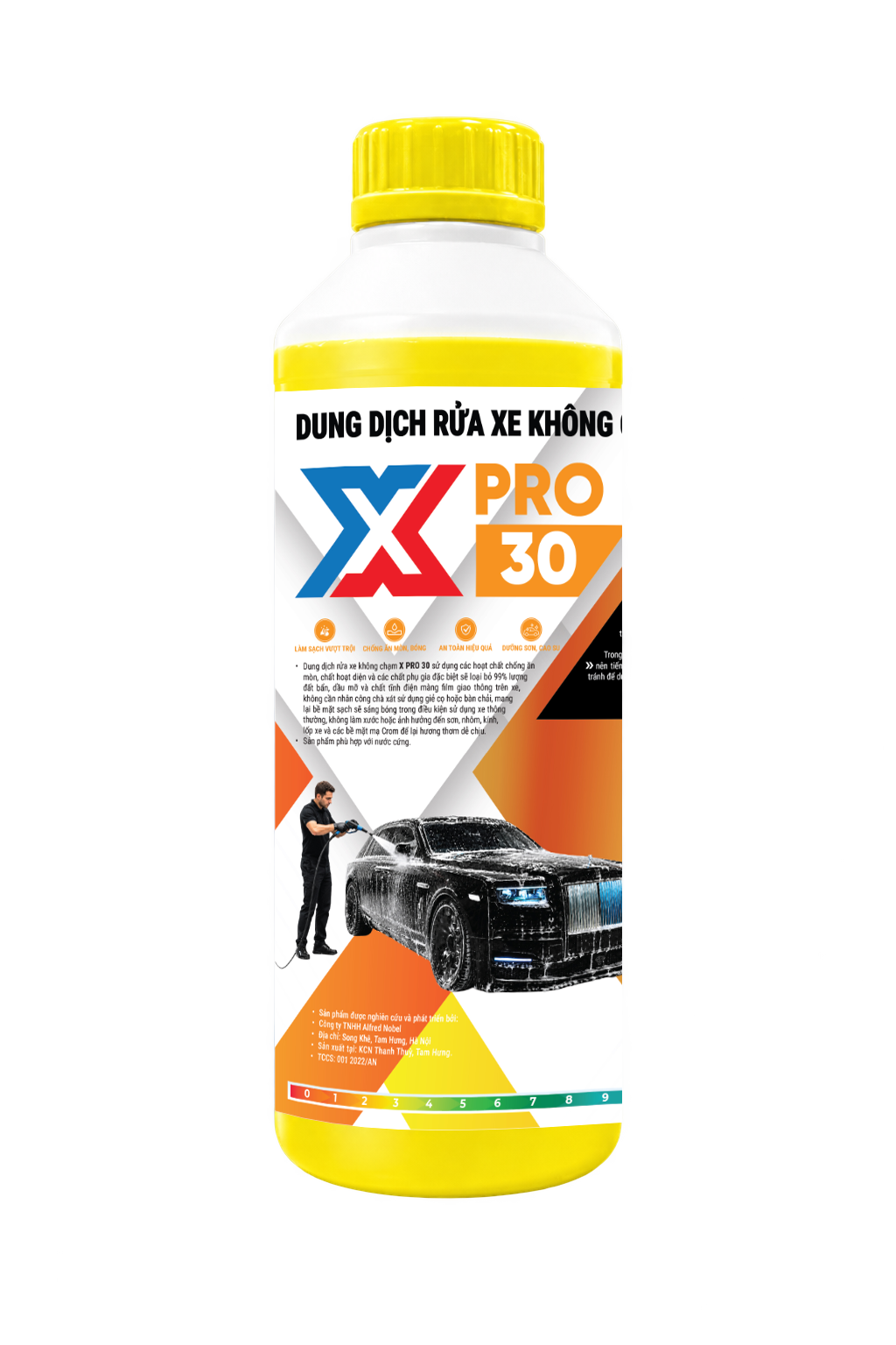 Dung dịch rửa xe không chạm XPRO 30