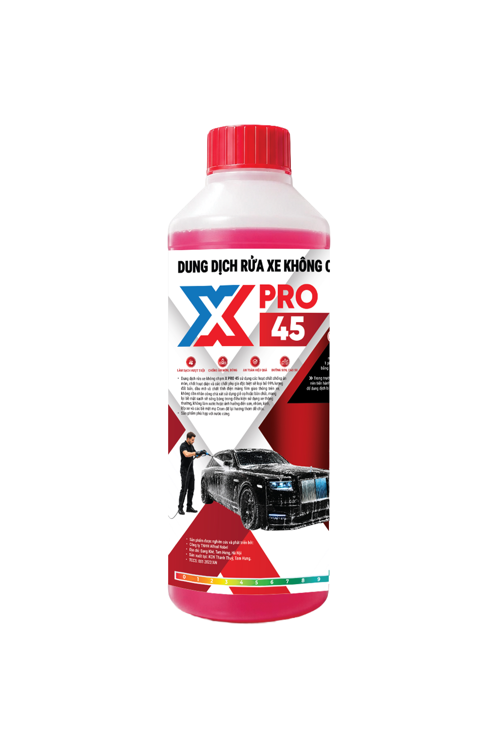 Dung dịch rửa xe không chạm cao cấp XPRO 45